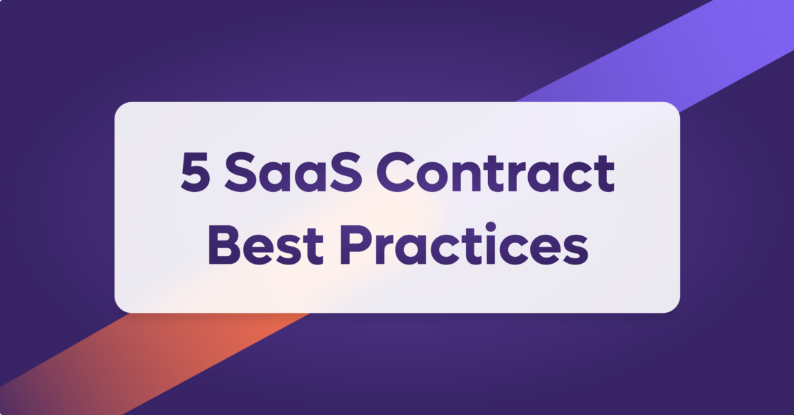 saas contract best practices